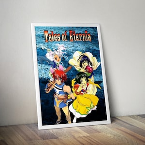 Tales of Eternia Poster | Gaming Poster | Tales of Eternia Prints | Video Game Posters | Reid Hershel Poster | Wall Decor Poster | Wall Arts