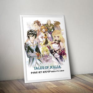 Tales of Xillia Poster | Gaming Poster | Tales of Xillia Prints | Video Game Posters | Jude Mathis Poster | Wall Decor Poster | Wall Arts