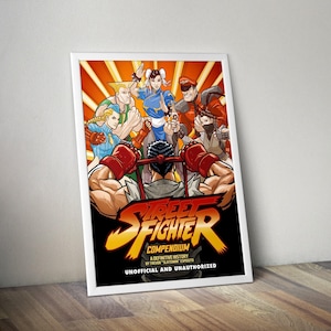 Street Fighter Poster | Gaming Poster | Street Fighter Prints | Video Game Posters | Ryu Hoshi Poster | Wall Decor Posters | Gaming Gifts