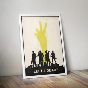 Left 4 Dead 2 Poster | Gaming Poster | Left 4 Dead 2 Prints | Video Game Posters | Large Poster Prints | Wall Decor Posters | Gaming Gifts