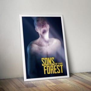 Söhne des Waldes Poster | Gaming Poster | Der Wald Poster | Videospiel Poster | Poster Prints | Wanddekor Poster | Gaming-Geschenke