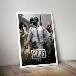 PUBG: Battlegrounds Poster | Gaming Poster | PUBG Prints | Video Game Posters | Large Poster Prints | Wall Decor Posters | Gaming Gifts