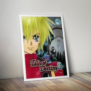 Tales of Destiny 2 Poster | Gaming Poster | Tales of Series Prints | Video Game Poster | Kyle Dunamis Poster | Wall Decor Poster | Wall Arts