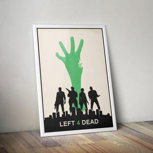 Left 4 Dead-poster | Gamingposter | Left 4 Dead 2-afdrukken | Videogameposters | Grote posterafdrukken | Wanddecoratieposters | Gamingcadeaus