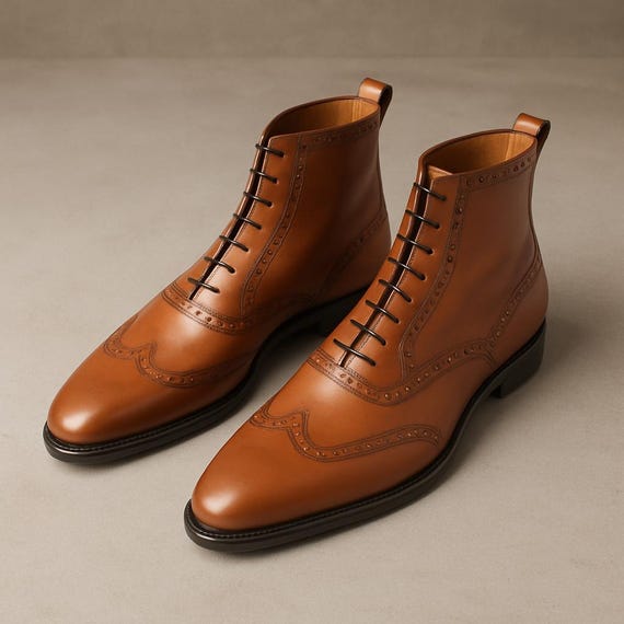 green emerald velvet dress ALLURE MEN Dress Boot AL02 Formal Tuxedo for Prom & Wedding Brown