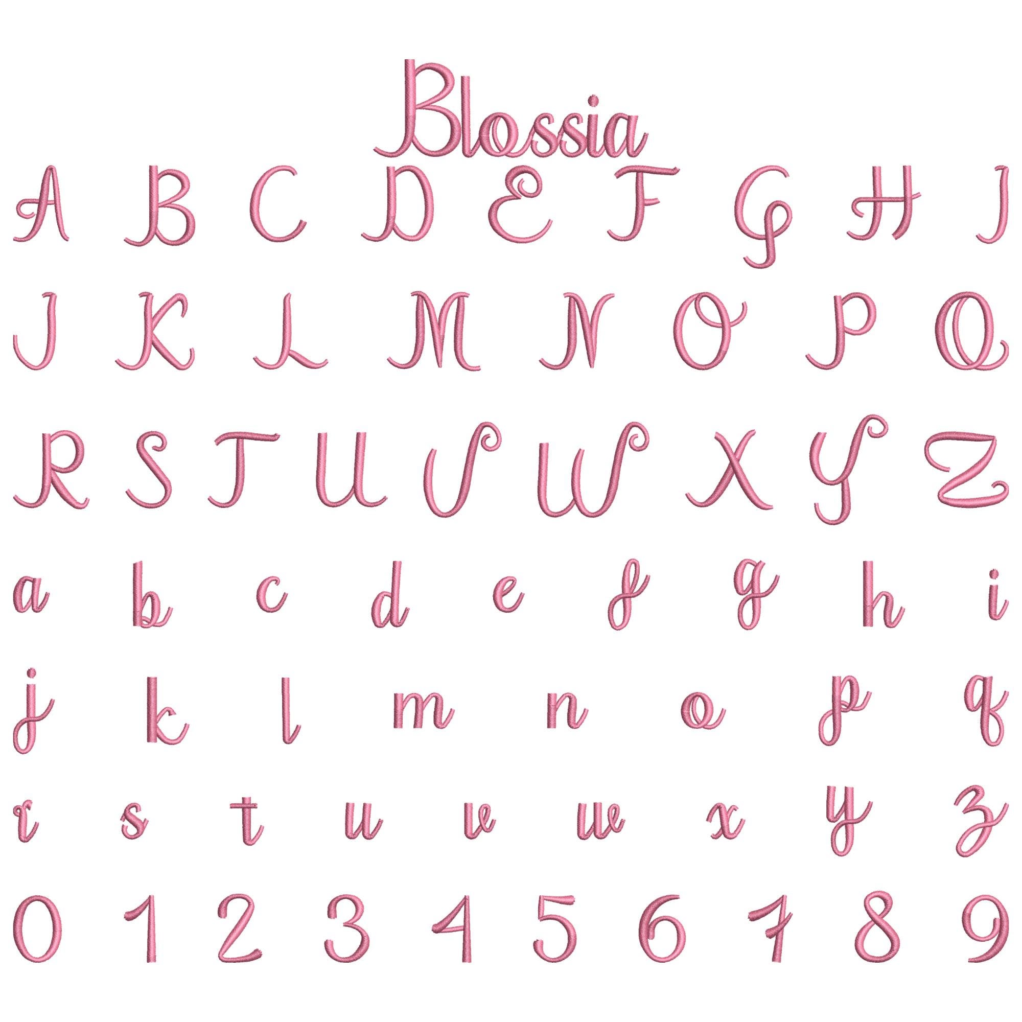 Mini Script Letters BX Mini Cursive Machine Embroidery Font, Monogram Script Alphabet ...