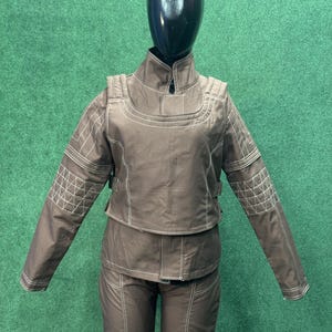 Sabine Wren-Inspired By Star Wars Mandalorian Flight Suit | Custom 3-Piece Sci-Fi Boba Fett Cosplay Female Costume.