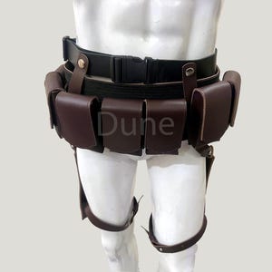Mandalorian Inspired by Star Wars Cosplay Belt with Holster and Pouches