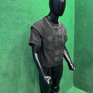 Gilet du seigneur du crime Boba Fett | Inspiré du gilet de cosplay Star Wars avec attaches velcro | Armure d&#39;inspiration mandalorienne de science-fiction