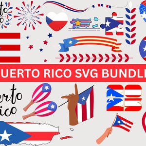 Puerto Rico Bundle Svg|Latina Svg|Puerto Rico Flag|Puerto Rican PNG Designs For Shirt|Sublimation Clipart|Coqui Svg|Instant Download|Cricut|