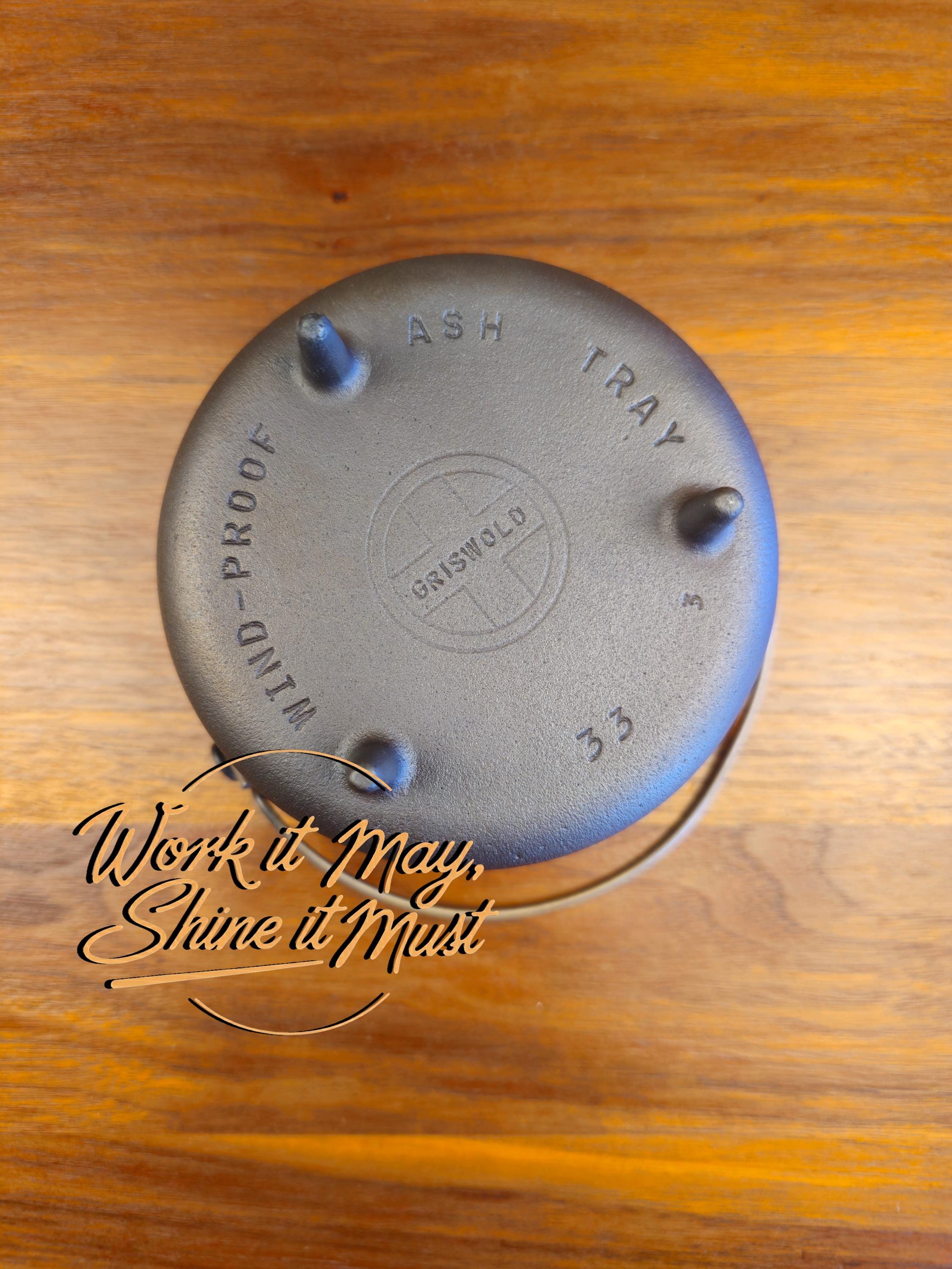 Griswold Cast Iron Ash Tray - Etsy