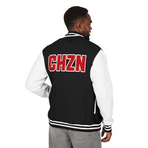 Unisex Heavyweight Letterman Jacket - Stylish College Vibes, Casual Comfort, Perfect for Game Days, Team Spirit, Customizable Jacket
