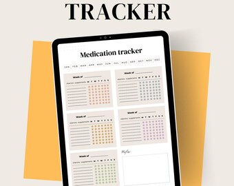 Medication Tracker - ADHD & Neurodivergent friendly