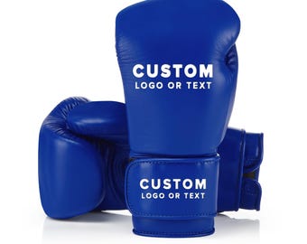 Boxing Gloves with Custom Name or Logo – Embroidered or Printed | Adult, Youth, Kids