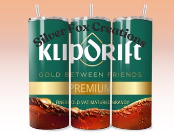 Klipdrift Brandewyn 20 oz Tumbler Digital Design BUNDLE