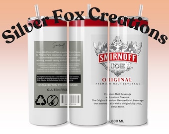 Smirnoff Vodka 20 oz Tumbler Digital Design