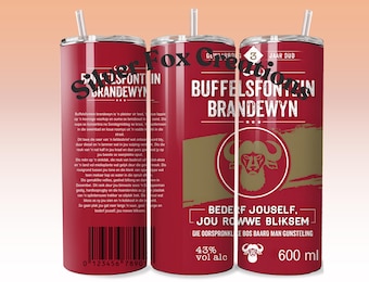Buffelsfontein Brandewyn 20 oz Tumbler Digital Design