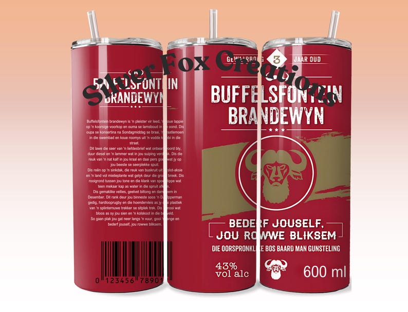 Buffelsfontein Brandewyn 20 Oz Tumbler Digital Design - Etsy
