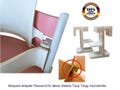 Baby set adapter suitable for Stokke Tripp Trapp high chair before 2003 - old model (baby set V1, V2, V3, V4 table tray cover newborn set)