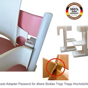 Originele Baby Set Adapter geschikt voor Stokke Tripp Trapp kinderstoel van vóór 2003 - (Baby Set V1, V2, V3, V4 Tafelbladhoes Newborn Set)