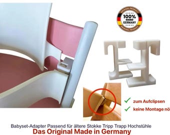 Originele Baby Set Adapter geschikt voor Stokke Tripp Trapp kinderstoel van vóór 2003 - (Baby Set V1, V2, V3, V4 Tafelbladhoes Newborn Set)