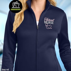Personalized Tennis Full Zip Jacket, Custom Name Initials Sport