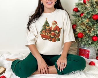 Chihuahua Christmas Holiday Dog Shirt, Chihuahua Xmas Tee, Christmas Gifts for Dog Breed Lovers, Festive Chihuahua Shirt, V625