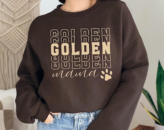 Golden Retriever Mama Sublimation, Dog Mom PNG, Mom Sublimation PNG Designs, Retriever Mama PNG, Mother's Day Gift, Gift for Dog Mom