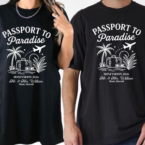 Custom Mr and Mrs Shirts, Couples Honeymoon Club Shirt, Just Married Shirt, Couples Matching Shirt, Honeymoon Gift For Newlywed, V472