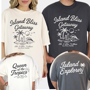 Mr and Mrs Shirts, Custom Couples Honeymoon Vacation Shirts, Just Married Shirt, Hubby Wifey Shirt, His and Hers Shirts, Matching Tee, V469