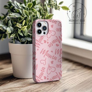 Mama Phone Case, Hearts Tough Case, Protective Cover,  Mothers day gift, Gift for Her, Personalized Phone case, iPhone, Samsung