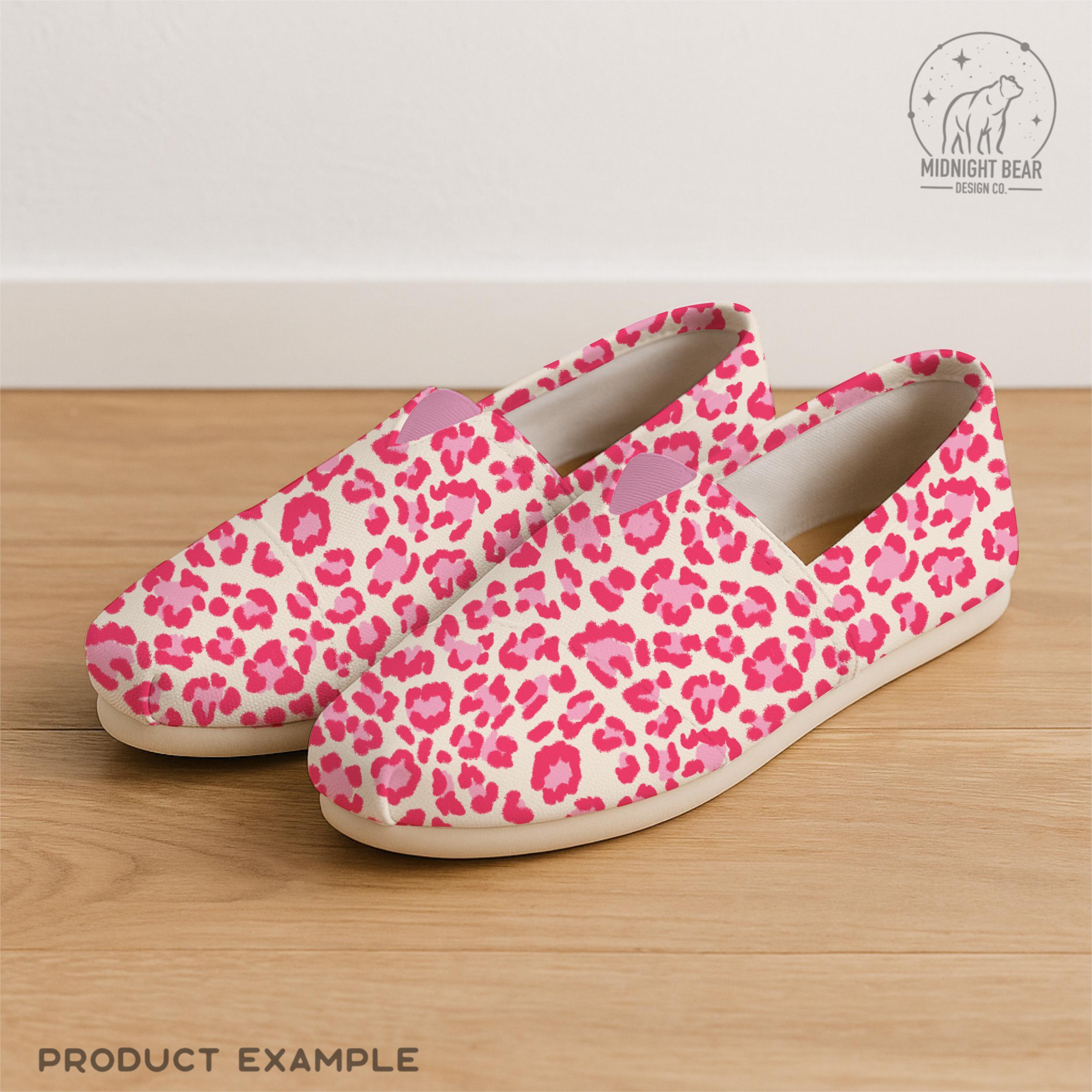 Pink Leopard Print Seamless Pattern | Hot Pink Animal Print Digital ...