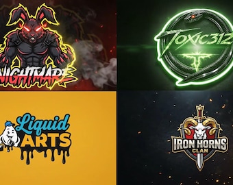Custom Logo Animation Intro for YouTube, Social Media, Streaming (1080p)