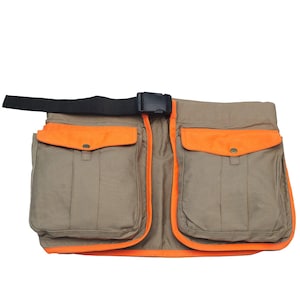 Canvas Dove Hunting Belt: Adjustable Game Bag with Shell Pockets