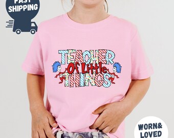 Dr Seuss Toddler Shirt, Teacher of All Things Shirt, Reading Day T-Shirt for Kids, Read Across Bodysuit, Reading Week Newborn, Teacher Life