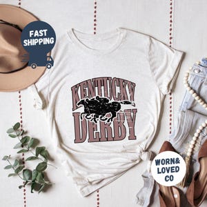 Kentucky Derby 2025 Grunge Style Shirt, Horse Racing Lover T-Shirt, Derby Party Gift, Kentucky Derby Women Sweatshirt, Kentucky Race Weekend