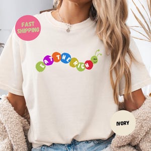 Eat the Rich Comfort Colors Shirt, Hungry Caterpillar T-Shirt, Activist Shirt, Anti Capitalism T-Shirt, Tax The Rich Tee, Liberal Gift Shirt