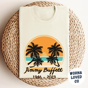 Retro Jimmy Buffett In Memory Of Jimmy Buffett Shirt, Jimmy Buffett Fan Gifts, Jimmy Buffett RIP Sweatshirt For Margaritaville Parrotheads