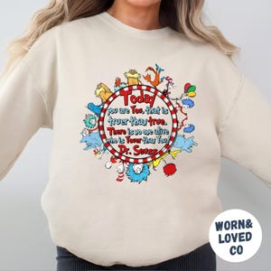 Dr Seuss Sweatshirt, Reading Day T-Shirt for Kids, Read Across Toddler Shirt, Seuss Day, Reading Week Bodysuit, Dr Seuss Coquette Adult Tee