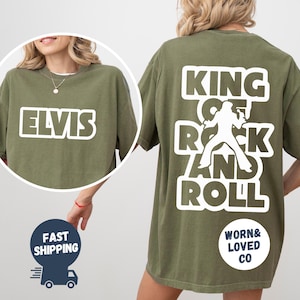Elvis Presley Shirt, Elvis Presley Sweatshirt, Gift for Elvis Presley Fan, Elvis Presley Vintage Merch, Rock And Roll Tee, Elvis Lovers Tees