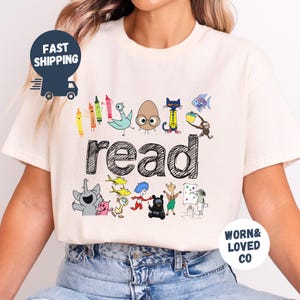 Lesen Sie Kinderbücher Lehrer T-Shirt, lesen in Amerika Shirt, lustiges Grundschullehrer-T-Shirt, Lehrerleben-Sweatshirt, Lesetaggeschenke