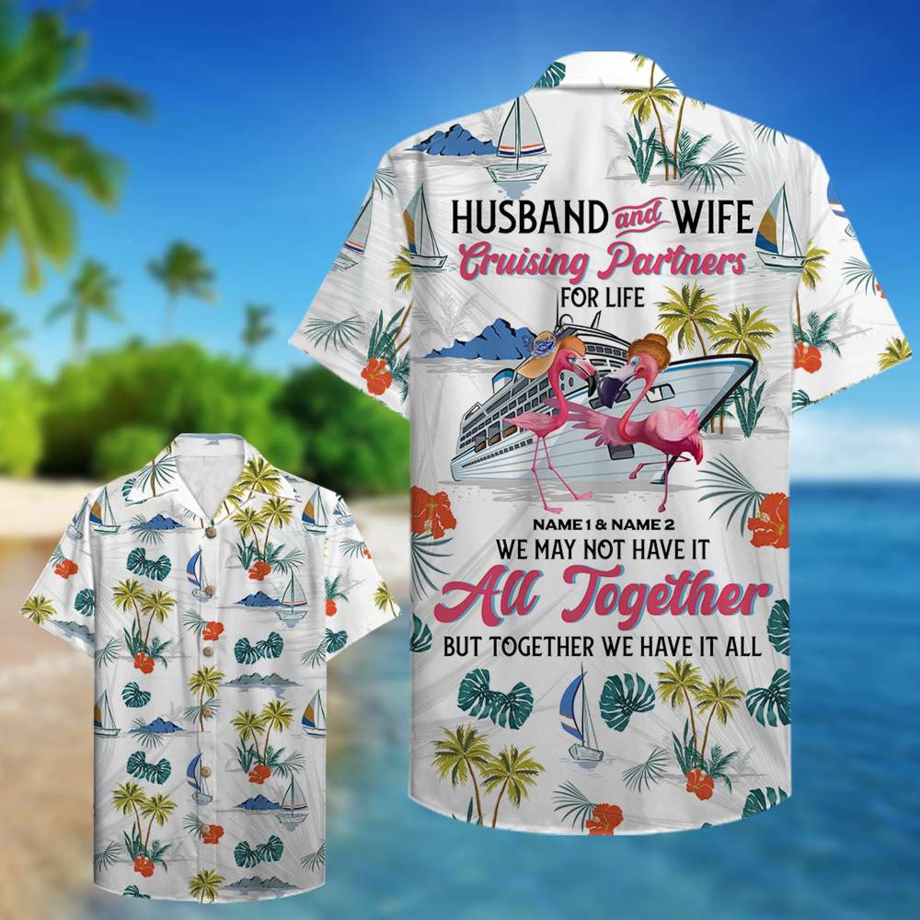 Discover Personalized Cruising Partners Hawaiian Shirt, Aloha Hawaiian Shirt