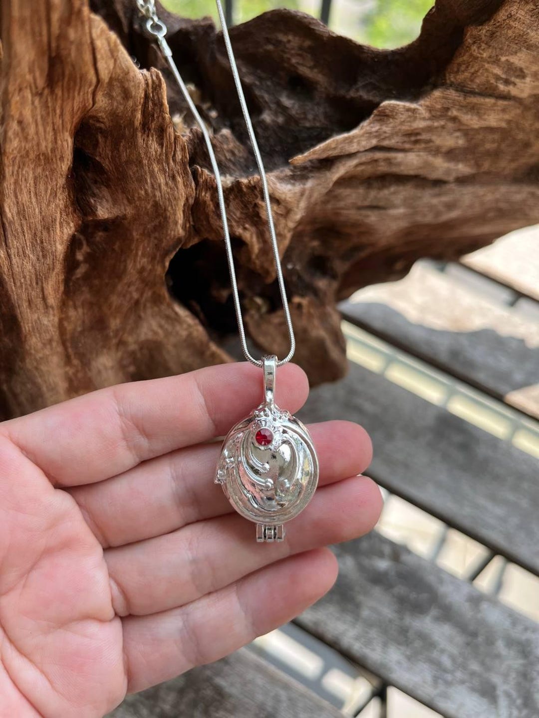 Vampire Diaries Handmade Vintage Necklace, Engraved Necklace, Box Pendant  Necklace, Elena's Necklace, Locket Necklace, Birthday Gift Idea