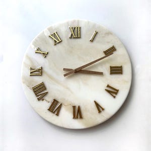 Wall decor bedroom, Oversized wall gold decor, Minimalist clock, Housewarming gift first home