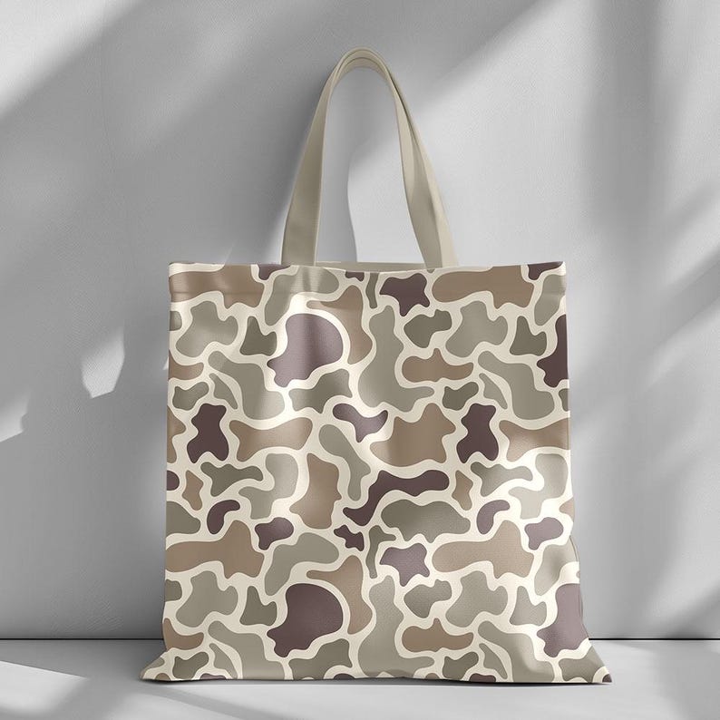 Textured Camouflage Design | Old School Camo | Digital Pattern | Seamless Pattern | Vector Hunting Camouflage | Duck Hunting Background image 8