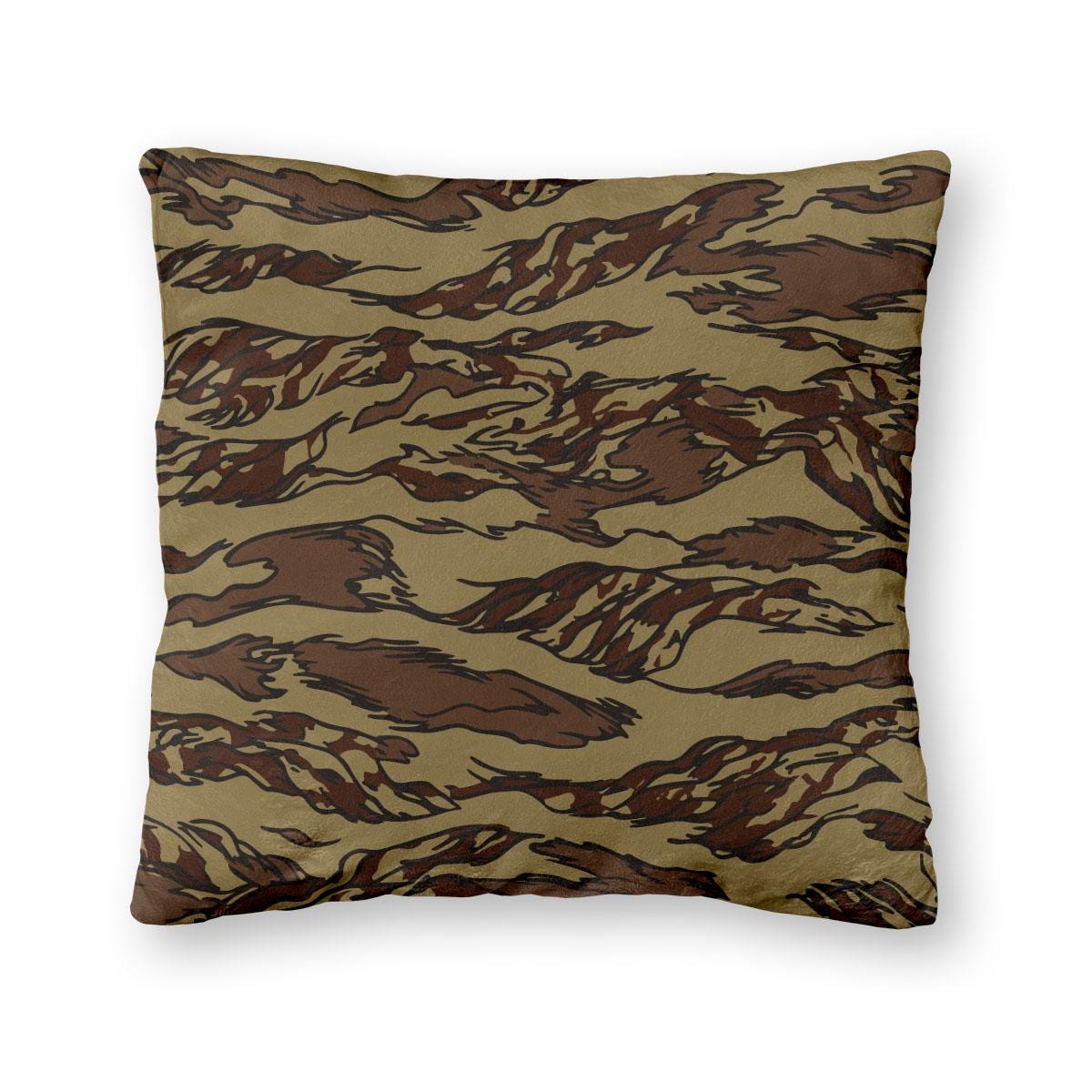 Tiger Stripe Camouflage Background | Seamless Pattern | Vector ...