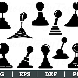 Gear Shifter Svg, Gear Shifter Silhouette, Gear Shifter Svg, Gear Vector, Dxf, Png