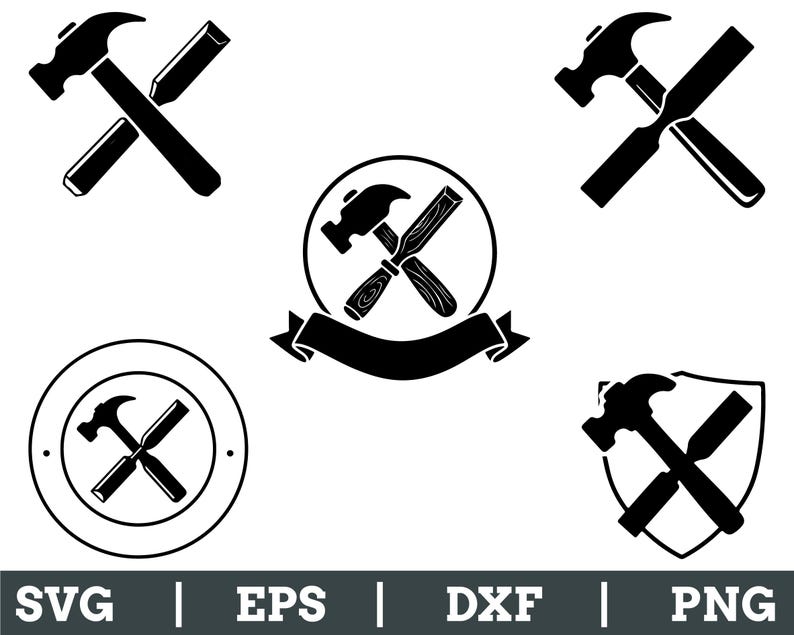 Dxf Chisel Woodcraft Business Icon Svg, Dxf, Png - Etsy