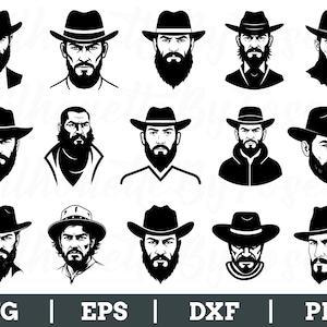 Outlaw Svg, Outlaw Silhouette, Outlaw Vector, Outlaw Dxf, Png