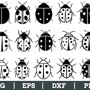 Nyckelpiga Svg, Nyckelpiga Siluett, Nyckelpiga Vektor, Dxf, Png
